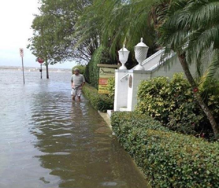 Bayshore Blvd home flooded from storm damage in Tampa